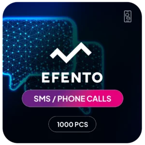 Efento SMS / Calls: 1000pcs