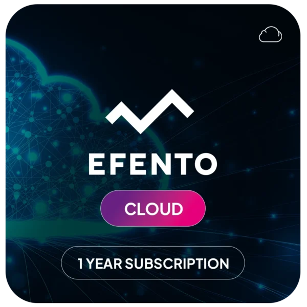 Efento cloud: 1 year subscription