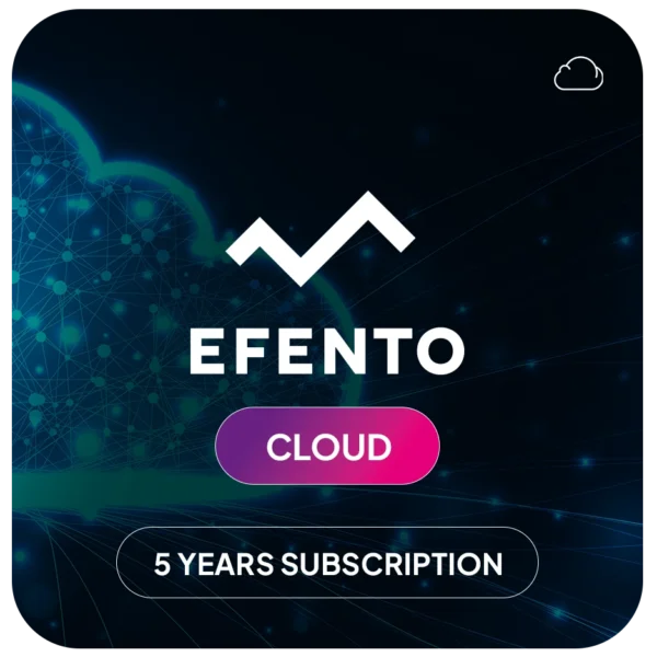 Efento cloud: 5 years subscription